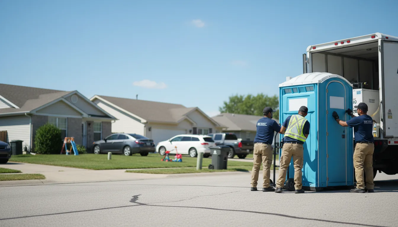 Standard Porta Potty Rentals in Salina, KS near me